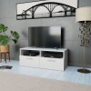 VidaXL Comodă TV, PAL, 95 x 35 x 36 cm, alb 244867