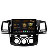 Cumpara ieftin Navigatie Toyota Hilux (2008-2014) Clima Manuala, Android 13, V-Octacore 4GB RAM + 64GB ROM, 9.5 Inch - AD-BGV9004+AD-BGRKIT082