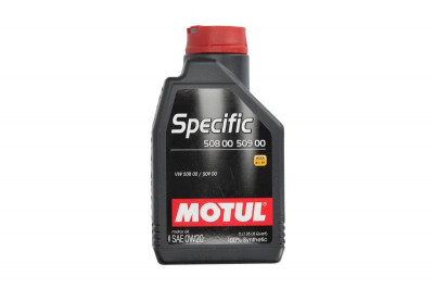 Engine oil SPECIFIC (1L) 0W20 (DPF); ACEA A1; B1; C5; PORSCHE C20; VW 508.00; VW 509.00 foto