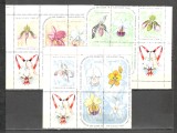 Cuba.1966 Nasterea Domnului:Flori-Orchidee bloc 6 GC.106