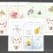 Cuba.1966 Nasterea Domnului:Flori-Orchidee bloc 6 GC.106