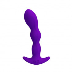 Pretty Love Yale - Butt Plug cu 12 Func?ii de Vibra?ie, Reincarcabil, 14,5 cm foto