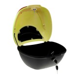 Cumpara ieftin Portbagaj pentru scuter RaceWay verde cu inchidere si protectie la intemperii