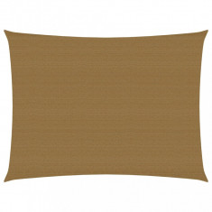 Panza parasolar, gri taupe, 2,5x3,5 m, HDPE, 160 g/m? foto