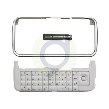 Set tastatură Nokia C6 Cadru alb foto