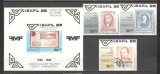 Mexic.1985 Expozitia filatelica MEXFIL GZ.68, Nestampilat