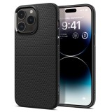 Husa iPhone 14 Pro Spigen Liquid Air, negru