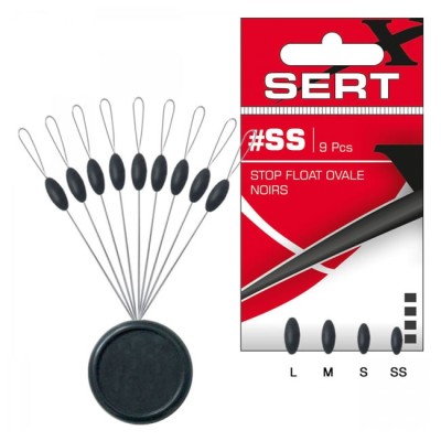 Stoper Sert Float Ovale Noirs S foto