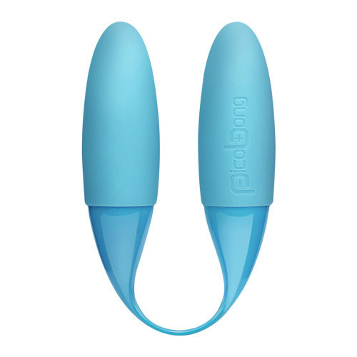 Stimulare clitoris - Picobong Mahana 2 Vibrator Duo Vagin si Clitoris sau Posibilitati Indraznete - Albastru