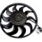 GMV ventilator radiator Opel Astra H, 2004-2014, motor 1.2, 1.4; 1.6; 1.8 benzina, 240 W; 390 mm; 3 pini, cu pre-rezistor