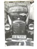 Rară! Fotografie originală 172 x 113 mm din anii 80 cu automobil de epoca participant la Raliul Automobile de Epoca, Alb-Negru, Romania de la 1950, Transporturi