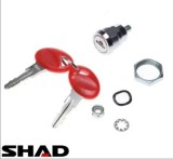 Kit yala (butuc) cu chei cutie portbagaj (topcase) Shad - compatibil modele cutii SH26 - SH29 - SH33 - SH37 - SH39 - SH40 - SH46