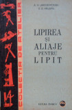 A. V. Lakedemonski - Lipirea și aliaje pentru lipit