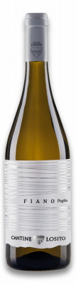 Vin alb BIO Fiano 2019 Cantine Losito foto