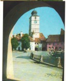 CPIB 16122 CARTE POSTALA - SIBIU. TURNUL SFATULUI, Necirculata, Fotografie