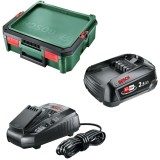 Bosch 1600A019E4 - Set 1 acumulator si incarcator Li-Ion 18 V 2.5 Ah valiza plastic