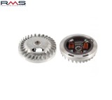 Magnetou (stator aprindere) complet moped Piaggio Boss - Boxer - Ciao - Grillo - Si - Super Bravo 2T AC 50cc (modelele cu platina - 6V), Oem