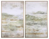Cumpara ieftin Set 2 tablouri canvas abstract 55x2.5x90 cm x2