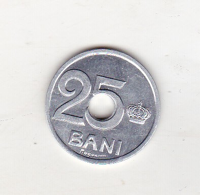 bnk mnd Romania 25 bani 1921 - stare excelenta foto