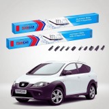 Cumpara ieftin Ștergătoare Seat Altea Freetrack 5P5 5P8 2007-2015 | Set Față Flat &ndash; TeamCar&reg;
