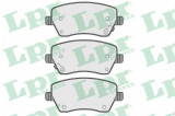 Set placute frana,frana disc NISSAN NOTE (E12) (2013 - 2016) LPR 05P1621