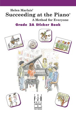 Succeeding at the Piano, Sticker Book - Grade 2a foto