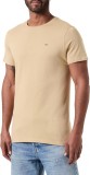 Tricou cu maneca scurta pentru barbati Tommy Jeans DM0DM04411, bej, M - OUTLET