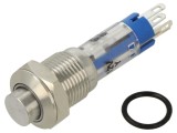 Comutator anti-vandalism SPDT, LED, IP40