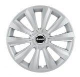 Cumpara ieftin Set 4 Capace Roti, potrivite jantelor de R16, pentru Daewoo, model delta cromat, Autohelix MSA