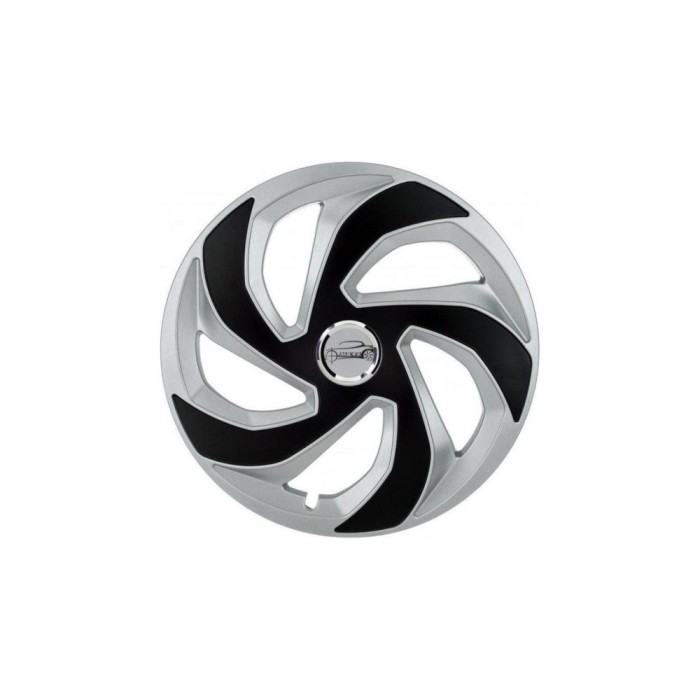 SET 4 CAPACE REX Gri-Negru R15