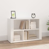 vidaXL Servantă, alb, 80x30x54 cm, lemn prelucrat