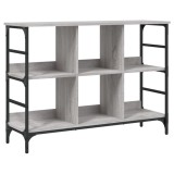 Servanta, gri sonoma, 102x32x73,5 cm, lemn prelucrat, DKD Home Decor