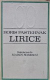 Lirice - Boris Pasternak, 1969, Editura Literatura Universala, 250 pagini, brosata, poezie