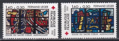 Franta 1981 - Crucea Roșie, MNH foto