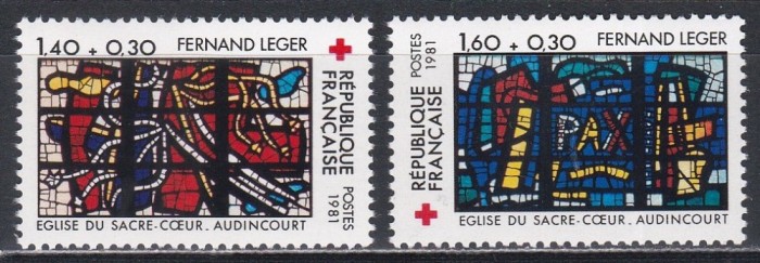 Franta 1981 - Crucea Roșie, MNH