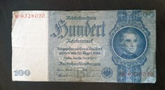 Bancnota Germania - 100 Reichsmark 1935