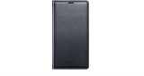 Husa Flip Originala Samsung Galaxy S5 - EF-WG900BBEGWW, Negru, Piele Ecologica