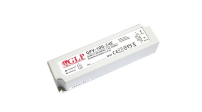 GLP GPV-100-12E, sursă de alimentare GLP seria GPV 12V/8.3A, CV, fără PFC, carcasă din plastic IP67, interval de intrare UE foto