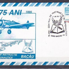 Romania 1995 - AVIATIE. CENTRUL DE INSTRUCTIE AL AERONAUTICII, BACAU, FDC (2)