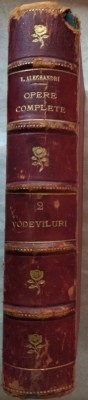VASILE ALECSANDRI - OPERE COMPLETE: PARTEA INTAI / TEATRU VOL. 2: VODEVILURI (1875) foto