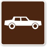 Indicator pentru camping auto