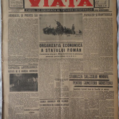 Viata, ziarul de dimineata; director: Rebreanu, 10 Mai 1942, frontul din rasarit