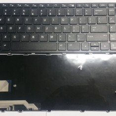 Tastatura laptop noua HP Elitebook 850 G5 755 G5 Zbook 15u G5 Black Frame Black US