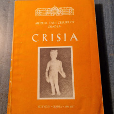 Anuarul Crisia 26 - 27 Muzeul Tarii Crisurilor 1997