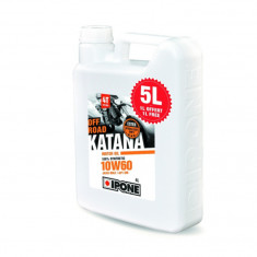 Ulei Motor 4T Ipone Katana Off-Road 10W60 100% Sintetic Promotie 4L+1L Gratis