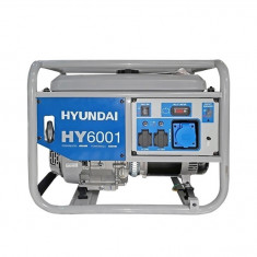 Generator de curent monofazic HYUNDAI HY6001 - Zărnești - ÎN GARANȚIE