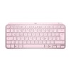 Tastatura Wireless Noua LOGITECH MX Keys Mini, USB, Bluetooth, Layout Germana, Roz