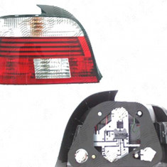 Stop spate lampa Bmw Seria 5 (E39), 09.2000-06.2004, spate, Stanga, SEDAN, Tip= Hella; LED+P21W+PY21W; rosu-alb; fara suport bec; omologare: ECE, DEP