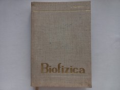 BIOFIZICA - VICTOR SAHLEANU . TIRAJ FOARTE MIC