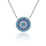 Lantisor Din Argint --- ROTUND Multicolor --- Arg369X, Argintboutique